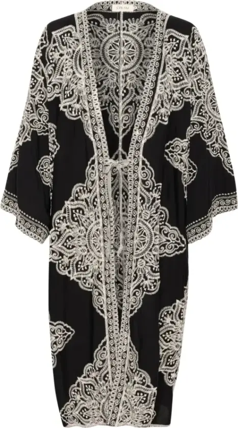 Dame, Bluser & Skjorter, Svart, ONE SIZE