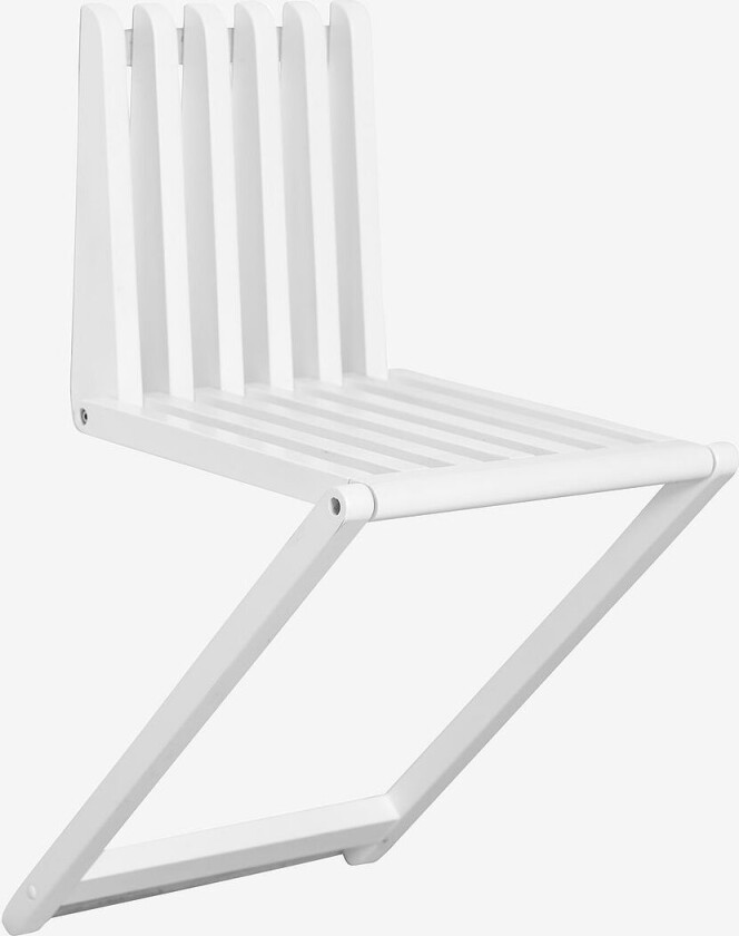 Veggstol Zitti, Hvit