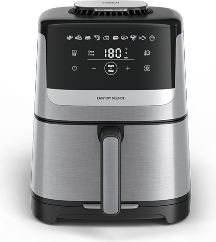 OBH Nordica Easy Fry Silence air fryer 5L rustfritt stål 7211419530