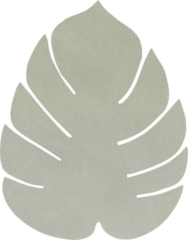 Lind DNA Monstera Leaf Nupo glassunderlag Olivgrønn