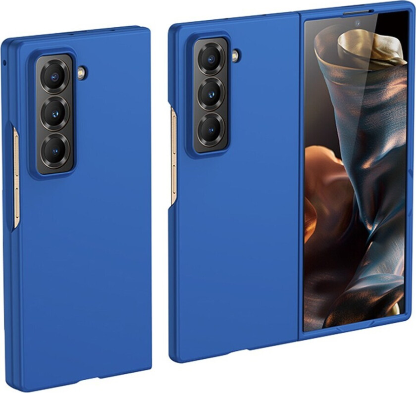 Samsung Galaxy Z Fold Special Hard Plast Deksel - Mørk Blå