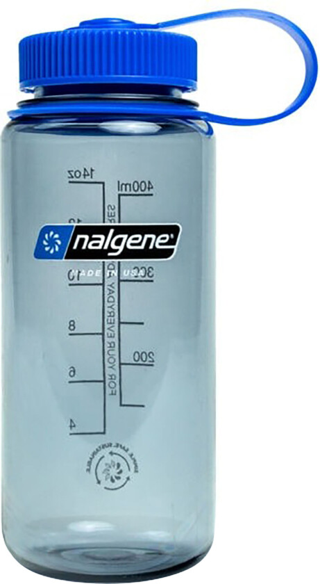 0.5l Wide Mouth Sustain Water Bottle Grey 0.50