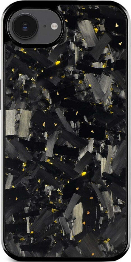 iPhone 16e Aramid Fiber Plast Deksel - Gull