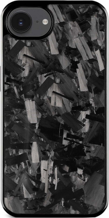 iPhone 16e Aramid Fiber Plast Deksel - Svart