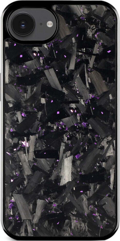 iPhone 16e Aramid Fiber Plast Deksel - Lilla