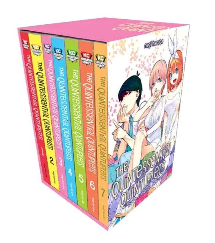 The Quintessential Quintuplets Part 1 Manga Box Set av Negi Haruba