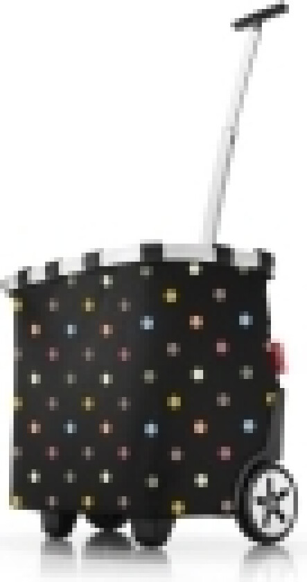 ?arrycruiser, Handlenett, Sort, Flerfarget, Aluminium, Polyester, Mønster, 2 hjul, 40 l