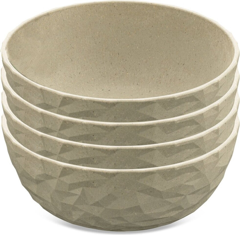 Club skål Ø 16,2 cm 4-pakning Nature desert sand