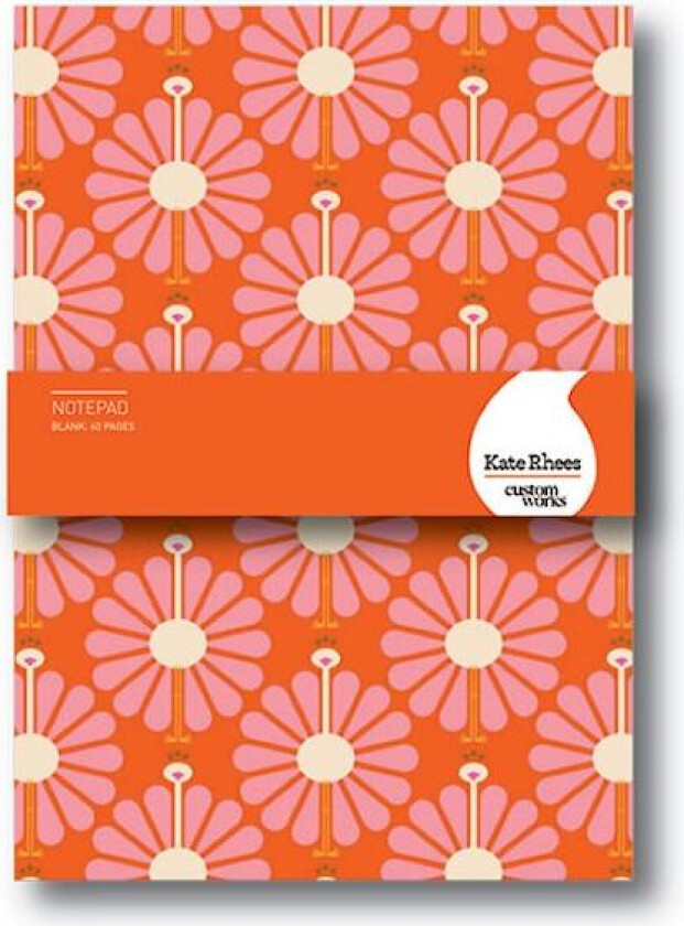 Notatblokk A5 Blomster & Fugler KATE RHEES