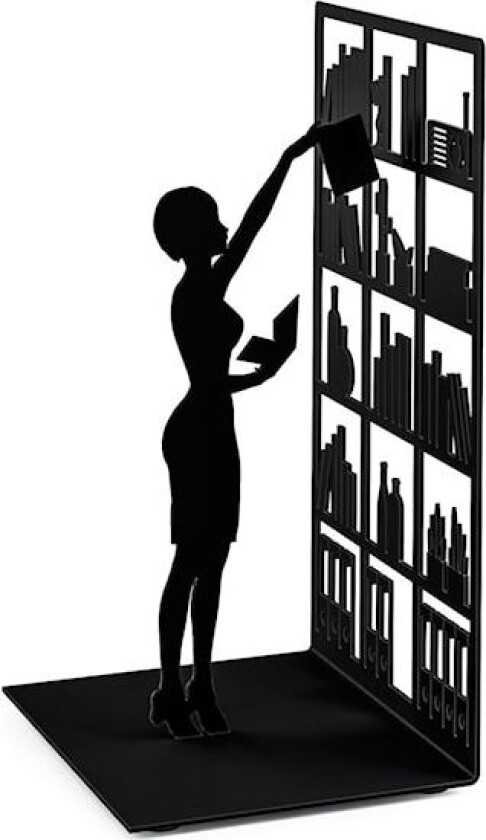 Bokstøtte Bibliotek Black Metal Balvi