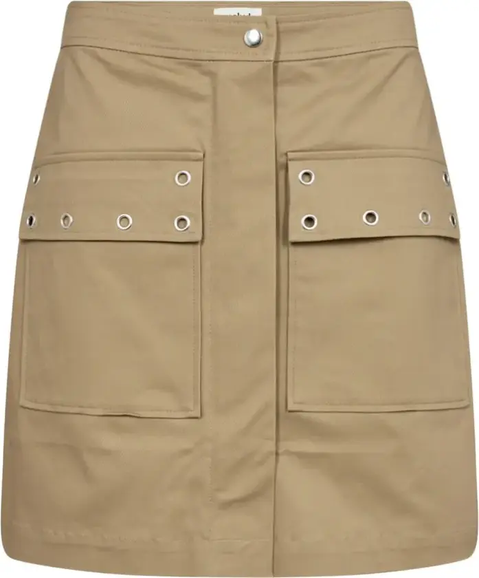 Dame, Skjørt, Beige, S