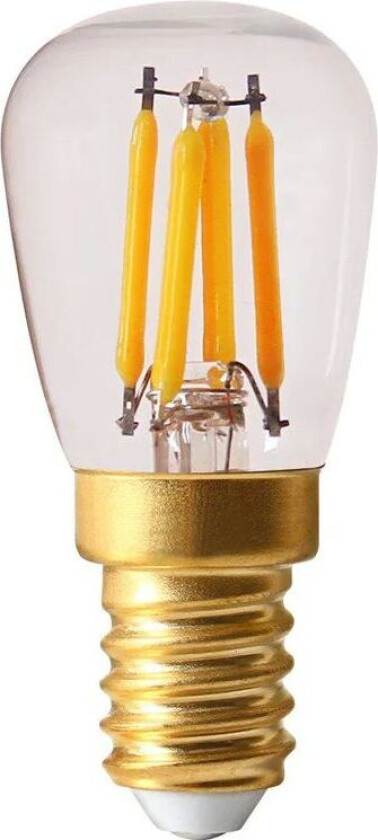 Elect LED filament pære E14 Klar