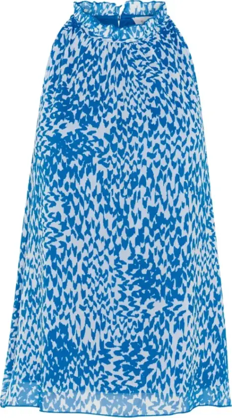 Dame, Skjørt, Blå, XL