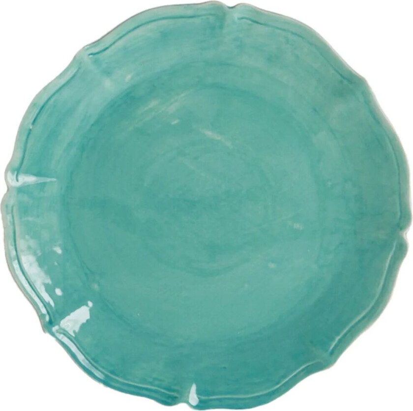 Judith stor middagstallerken Ø 34 cm Turkis