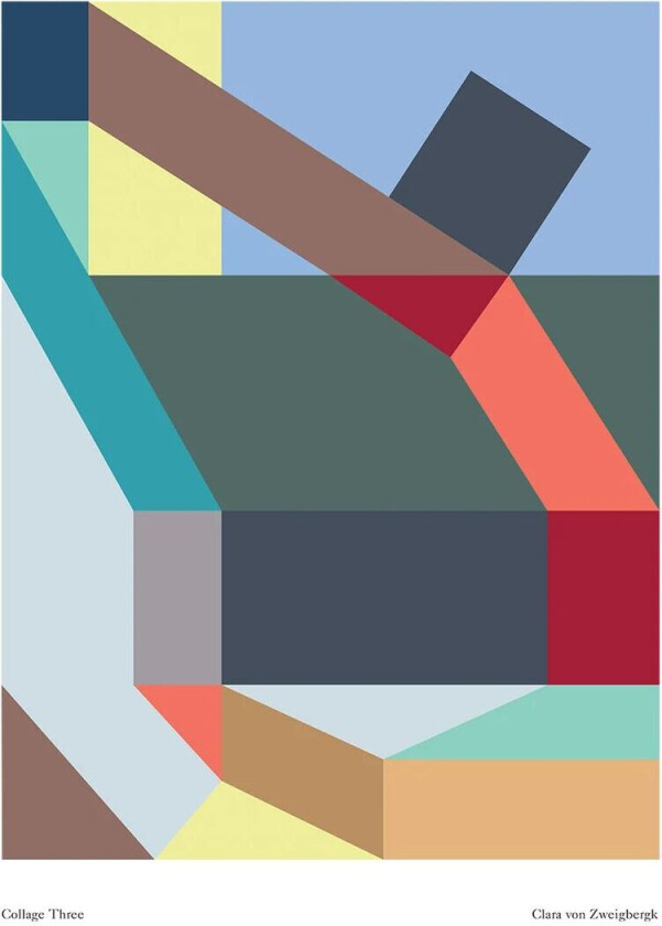 Collage Three plakat 30 x 40 cm