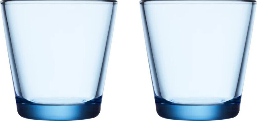 iittala Kartio glass 21 cl 2 pakk aqua