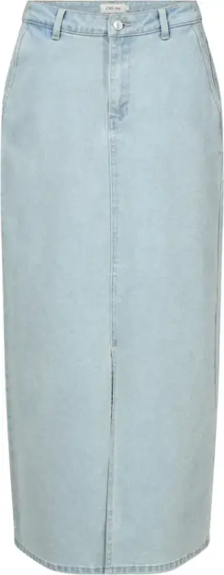 Dame, Skjørt, Blå, 2XL