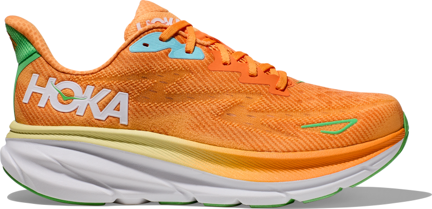 Men's Clifton 9 40 2/3, Solar Flare / Sherbet