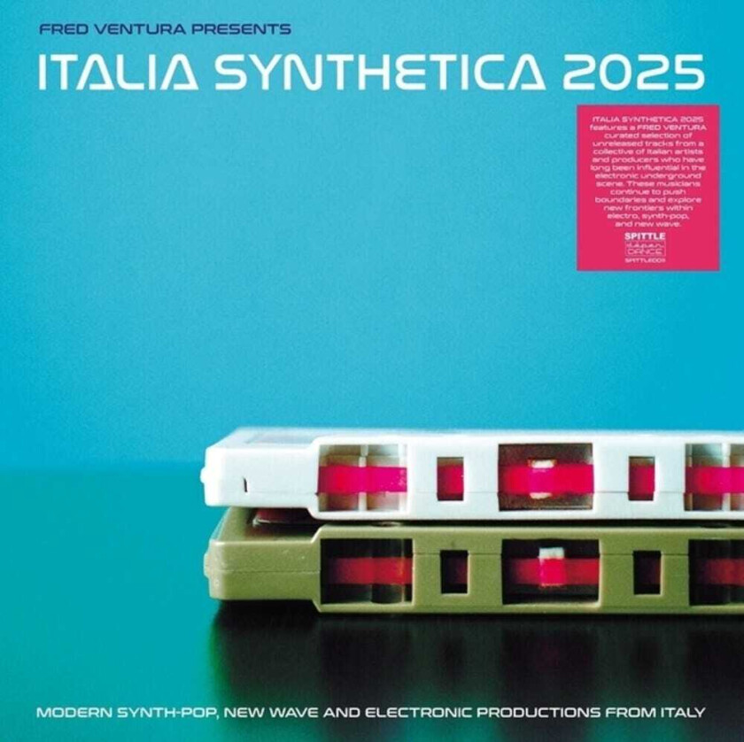 Diverse Artister Fred Ventura Presents Italia Synthetica 2025 / Var LP/Vinyl