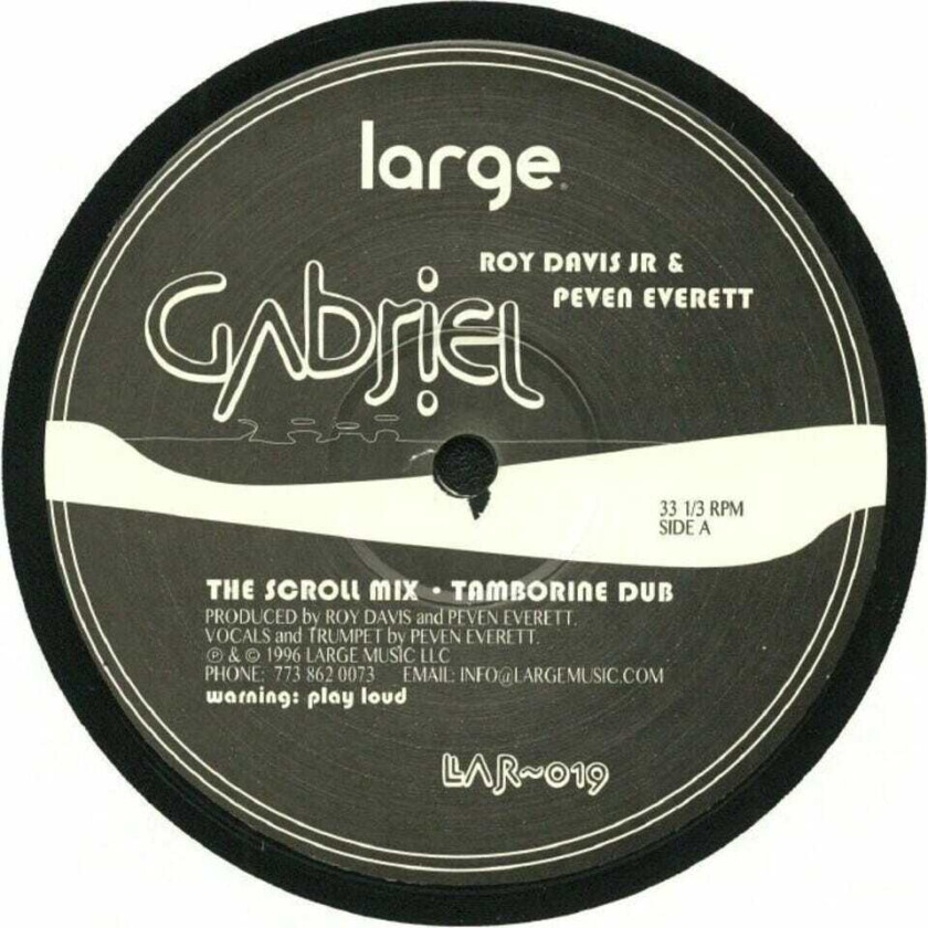 Roy Davis Jr Gabriel LP/Vinyl