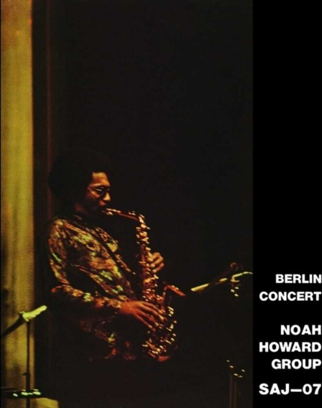Noah Howard Berlin Concert LP/Vinyl