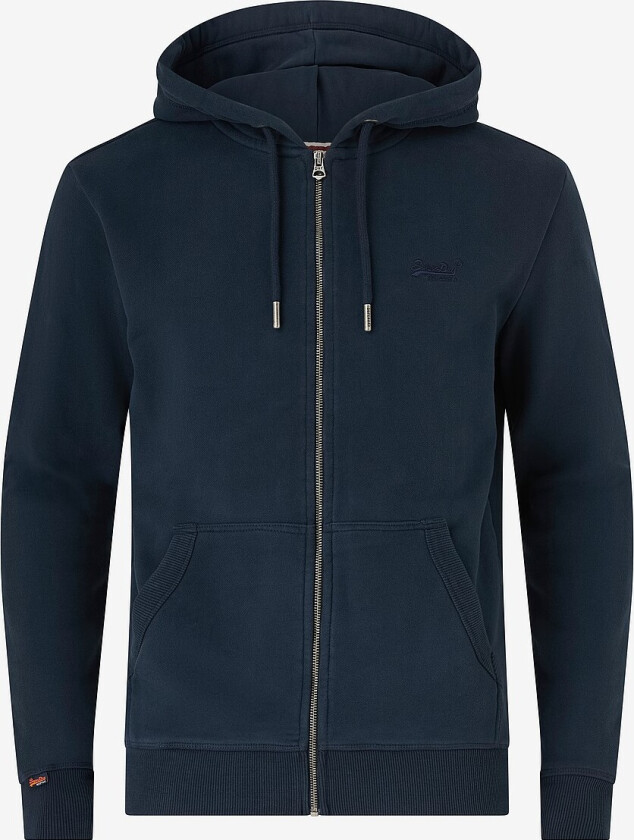 Hettegenser Essential Logo Zip Hoodie HB - Blå
