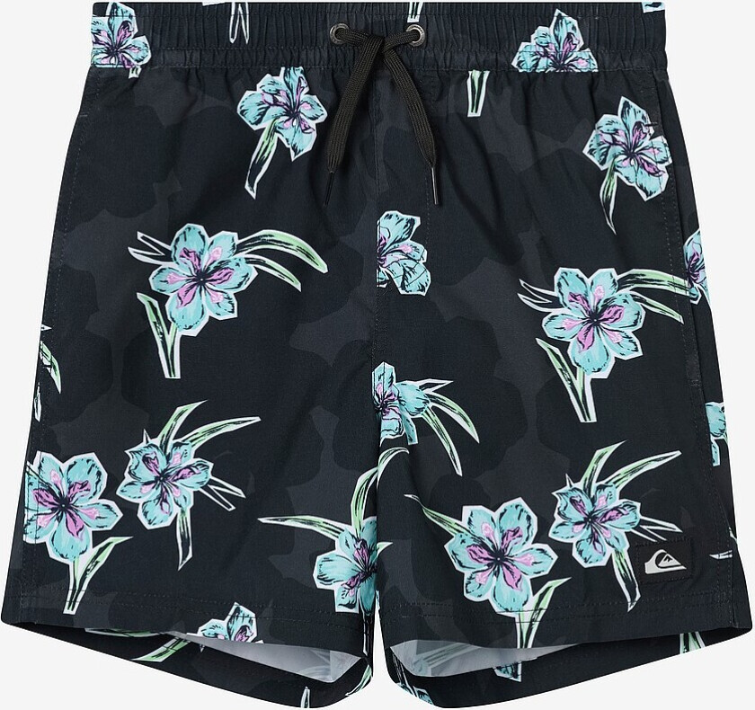 Badebukse Everyday Straight Volley Yth14 - Svart