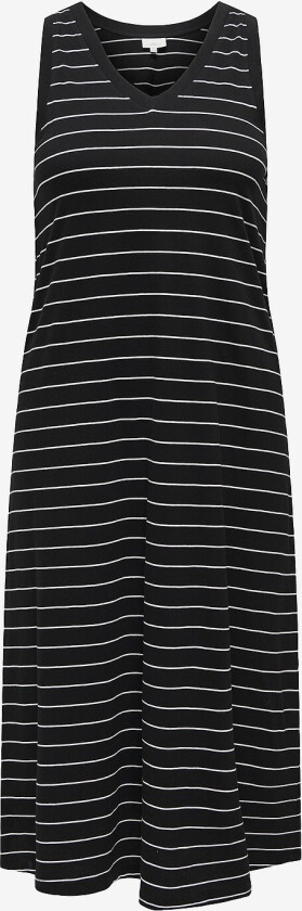 Kjole carMay Life S/L Calf V-neck Dress - Svart