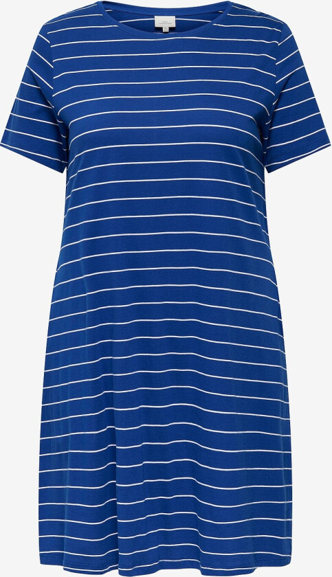 Kjole carMay Life S/S Pocket Dress - Blå