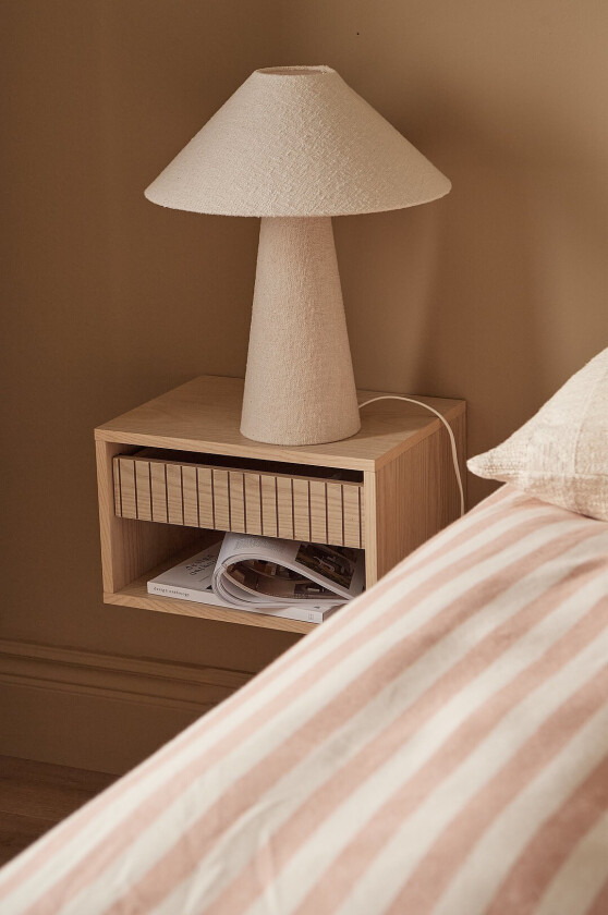 Nattbord / Vegghylle Bedsidetable/storage Roma - Natur