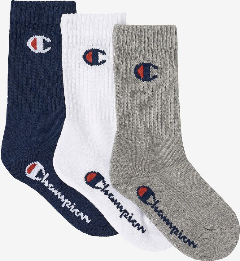 Sokker Crew Socks 3-pakning - Blå