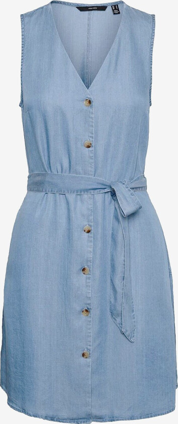 Denimkjole vmViviana SL Short Dress - Blå