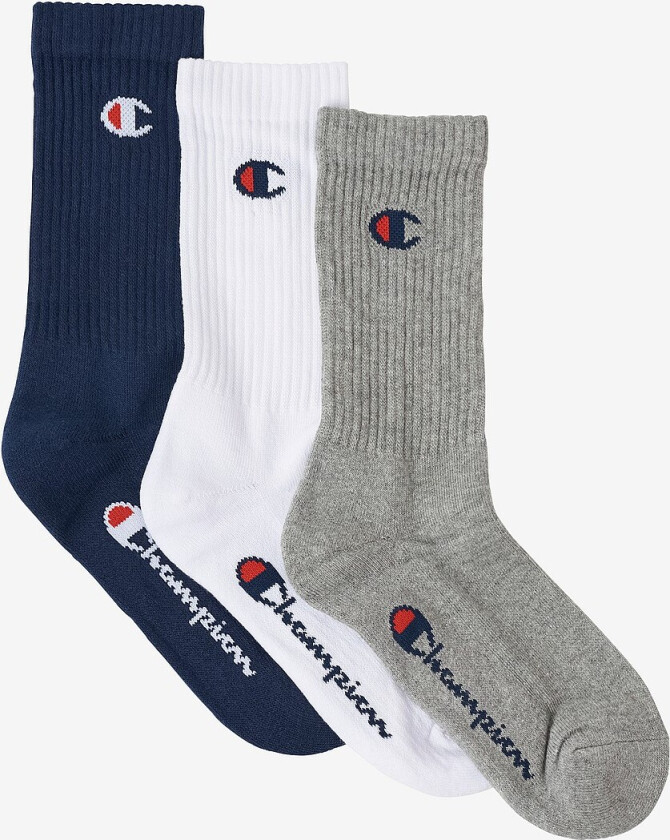 Sokker Crew Socks 3-pakning - Blå