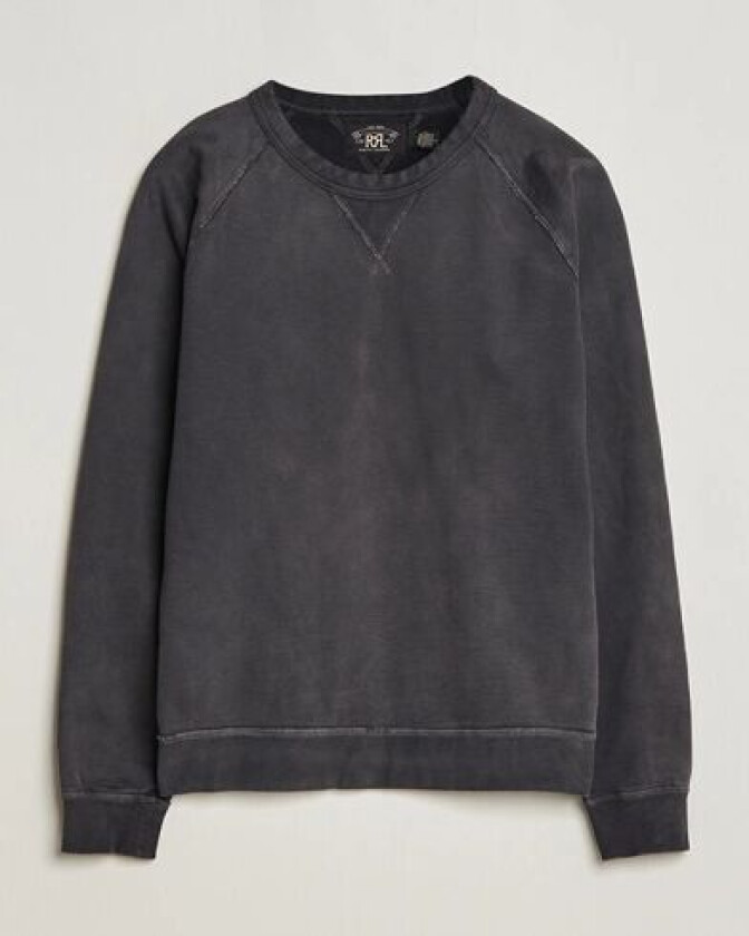 Raglan Sleeve Sweatshirt Black Indigo