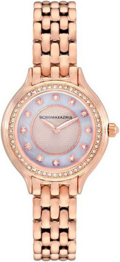 Ladies BG50999003 - Kvarts - Rosegull - Dameklokker - Rustfritt stål - ledd m/pin - Mineral
