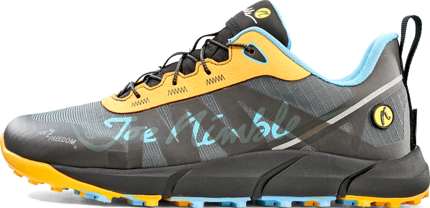 NimbleToes Trail Addict Herre Tinted Orange 46 ½