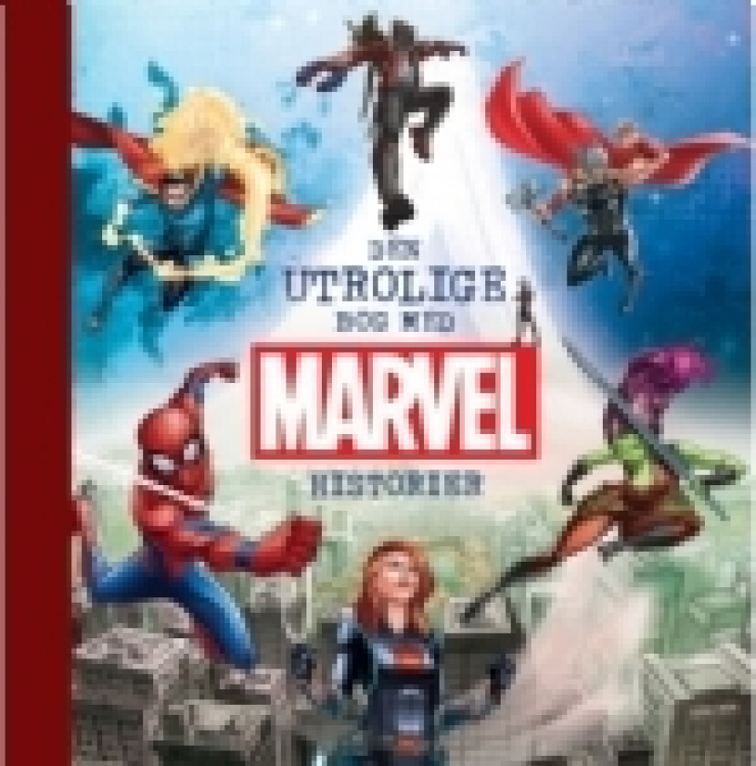 Den utrolige bog med Marvel-historier | Disney Marvel | Språk: Dansk