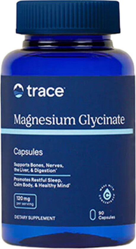 Magnesiumglysinat 120 mg 90 kapsler