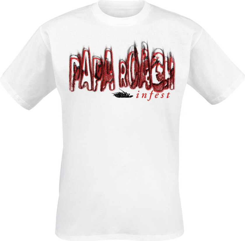 T-skjorte - Logo Blur - S til XXL - Herrer - hvit