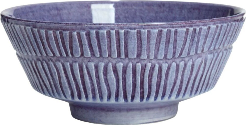 Stripes skål Ø15 cm Lilla
