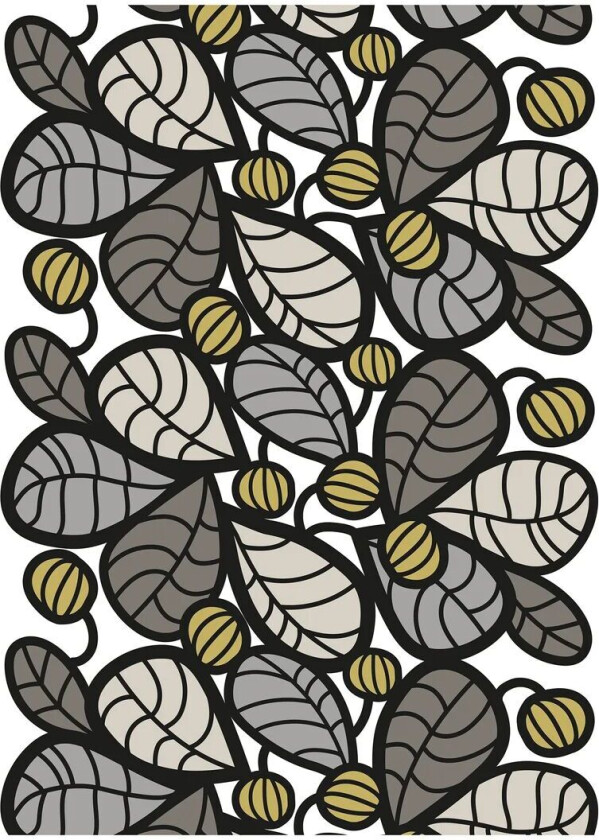 Snöbär voksduk Grå