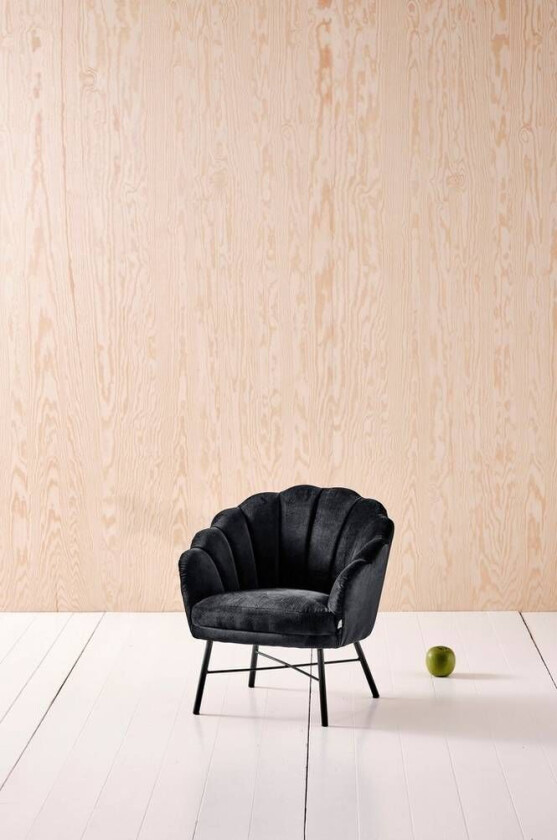 MINI lenestol for barn Svart