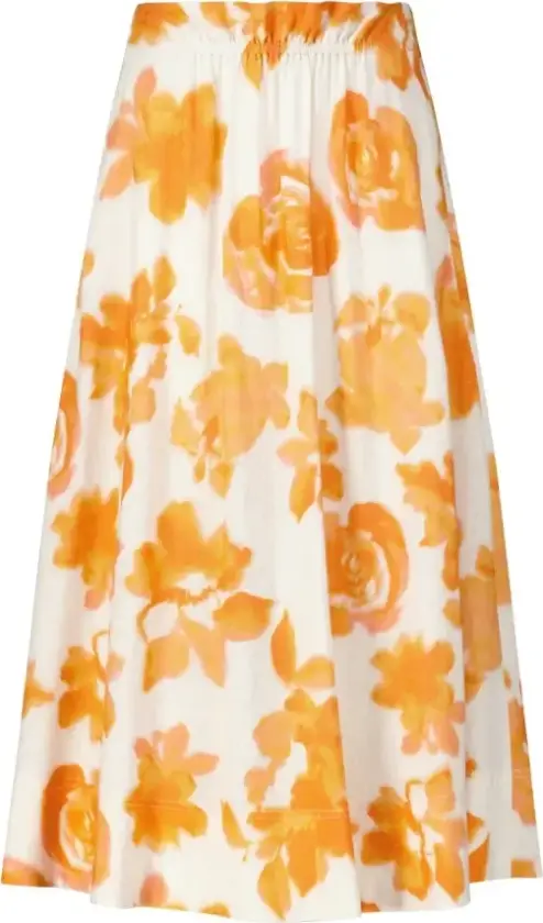 Dame, Skjørt, Oransje, XS