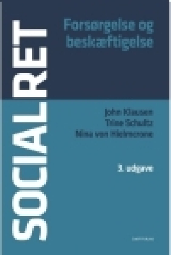 Socialret | John Klausen, Trine Schultz & Nina von Hielmcrone | Språk: Dansk