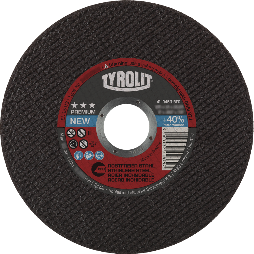 Skæreskive Premium 41F ø115Ã1,6 A46R-BFP