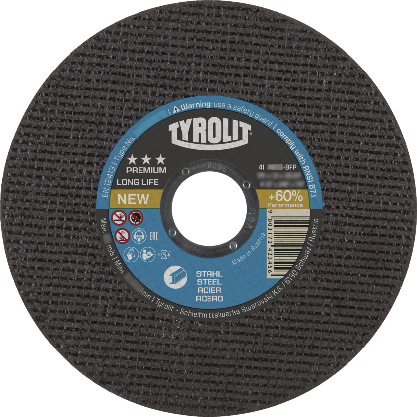 Skæreskive Premium 41F ø115Ã1,6 A46S-BFP