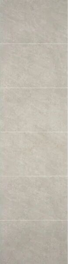 Baderomsplate Grey Sahara, flisemønster 60x40, 11x620x2400mm