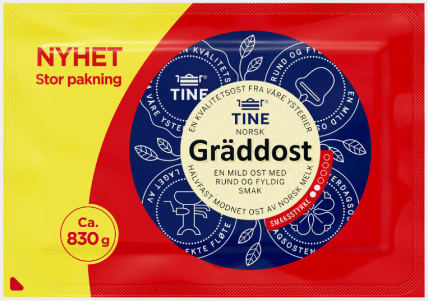 Gräddost Ca830g