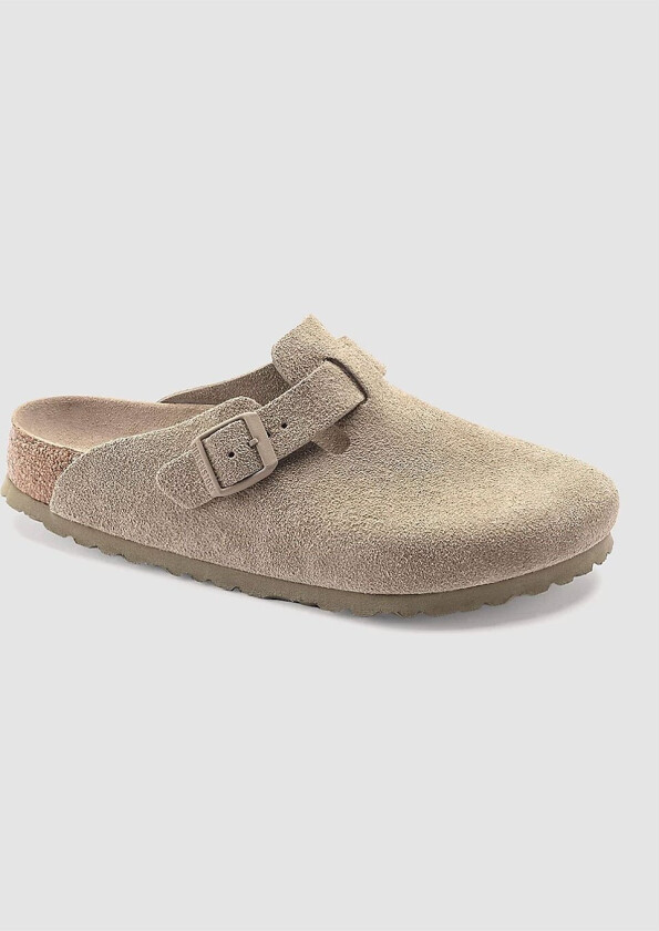 Boston Suede Leather Sandaler brun