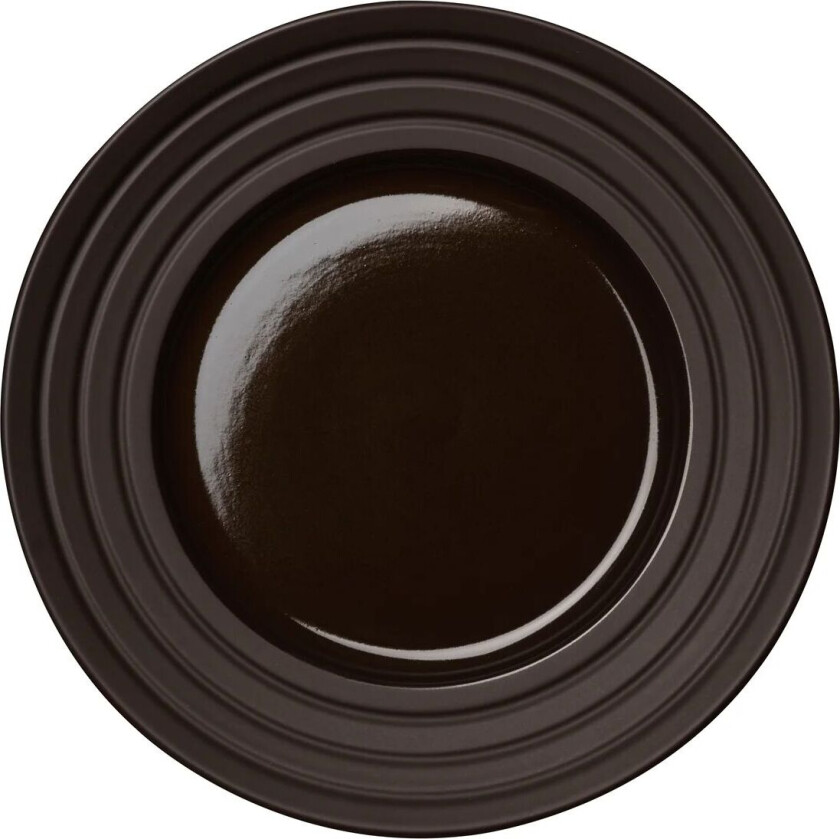 Lines tallerken Ø27 cm Brun